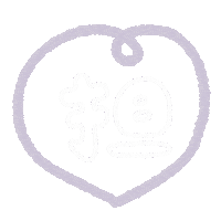Heart ムラサキ Sticker
