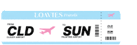Summer Travel Sticker by LOAVIES