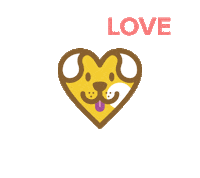 Dog Love Sticker by Kimpton