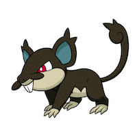 Gen 7 Alolan Rattata Sticker by Pokémon