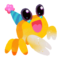 Marine Life Crying Sticker by pikaole