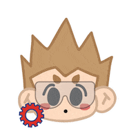 ASTARSG wow what omg science Sticker