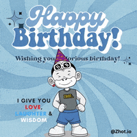 Happy Birthday GIF by Zhot