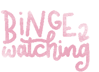 Hand Drawn Binge Sticker