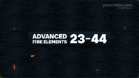 Animated Advanced Fire Elements