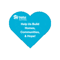 Habitat For Humanity Sticker by HabitatLA
