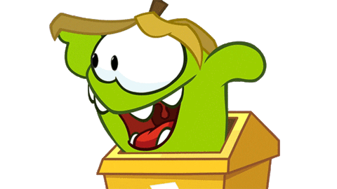 Happy Laugh Sticker by Om Nom