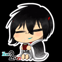 Zozo2Pan love drink tea yuno GIF