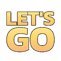 Lets Go Sticker