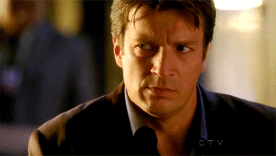 castle and beckett GIF