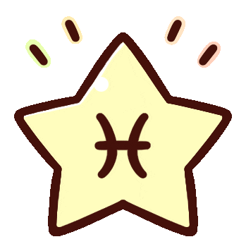 dreamhugo giphyupload star shine pisces Sticker