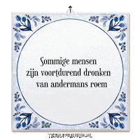 Wijsheid Spreuk Sticker by Tegelspreuken.nl