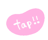75suke tap click 文字 たっぷ Sticker