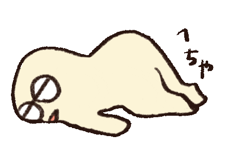 倒れる Sticker