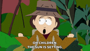 hat camping GIF by South Park 