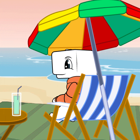 Summer Holiday Beach GIF by Ordinary Friends