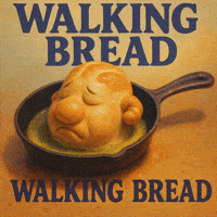 Fry Walking Bread GIF by Alex Boya