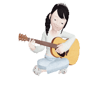 Guitar Princess Sticker
