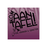 komaantafel kat sliedrecht komaantafel kom aan tafel Sticker
