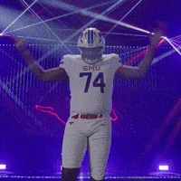 College Football Celebration GIF by SMU Football