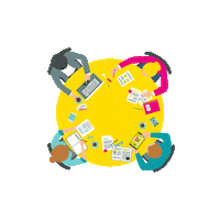 Work Table Sticker by 1601communication