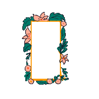 Pink Flower Sticker