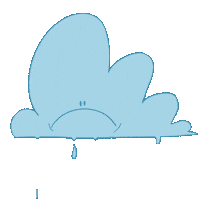 Sad Cry Sticker