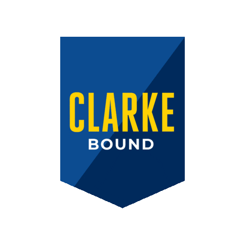Clarke Bound Sticker by Clarke University