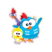 Feliz Familia Sticker by Galinha Pintadinha - Oficial