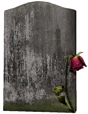 Dying Rest In Peace Sticker by blackmooncosmetics