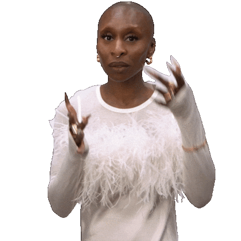 Oh No Crying Sticker by Cynthia Erivo