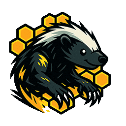 Honey Print Sticker by TEXSIB
