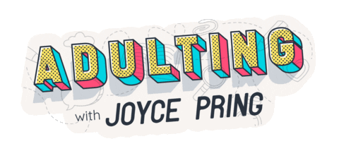 Post Swipe Sticker by Adulting with Joyce Pring