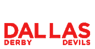 DallasDerbyDevils ddd derby roller derby rollerskating Sticker