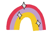 Rainbow Love Sticker