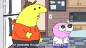Happy To Help No Problem GIF by Adult Swim