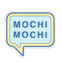 mentholatumsg hydrate hydration soft skin mochi mochi Sticker