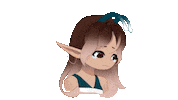 aaunii sad cry tears chibi Sticker