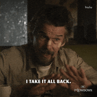 Withdraw Just Kidding GIF by FX Networks