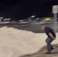Snow Jumping GIF