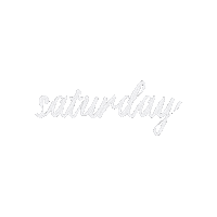 Saturday Morning Day Sticker