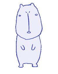 Dance Capybara Sticker