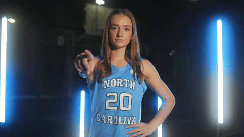 University Of North Carolina Basketball GIF by UNC Tar Heels