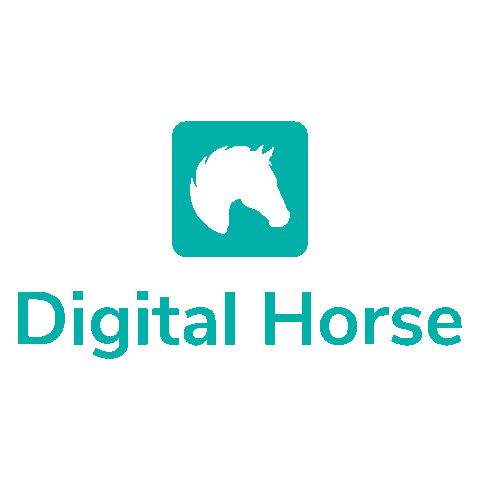 DigitalHorse social media horse pony dh Sticker