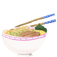 Hungry Illustration Sticker