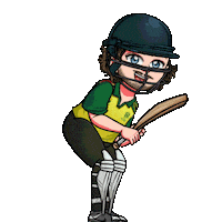 South Africa Cricket Sticker by Luke Westen