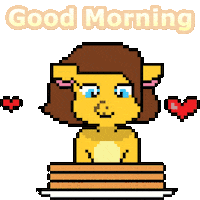 omarkaj good morning morning hearts breakfast Sticker