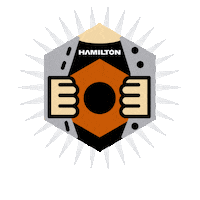 hamiltonargentina hamilton hamilton arg Sticker