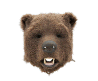 Bear Robots Sticker by Woodblock