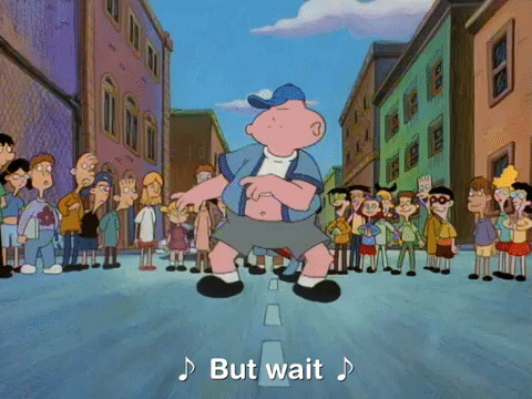 hey arnold nick splat GIF